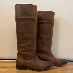 Frye Melissa Boot,  Brown Leather